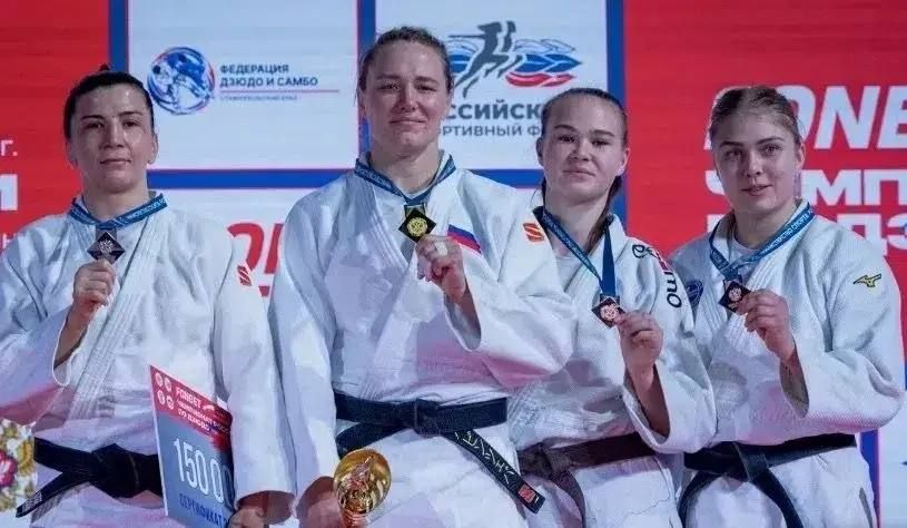 Сборная Самарской области получила три медали чемпионата России по дзюдо