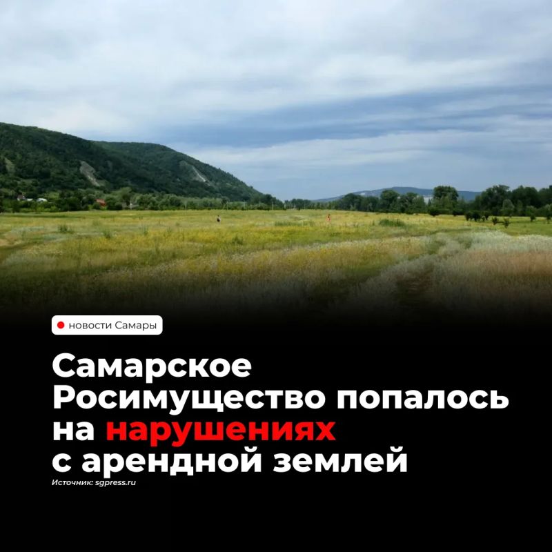 Самарская прокуратура выявила нарушения в работе регионального управления Росимущества при оформлении аренды федеральной земли