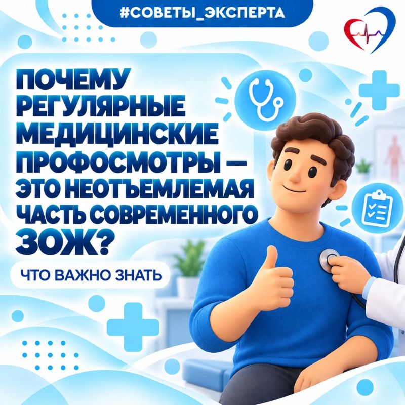 Диспансеризация помогает вовремя скорректировать привычки и не допустить болезни