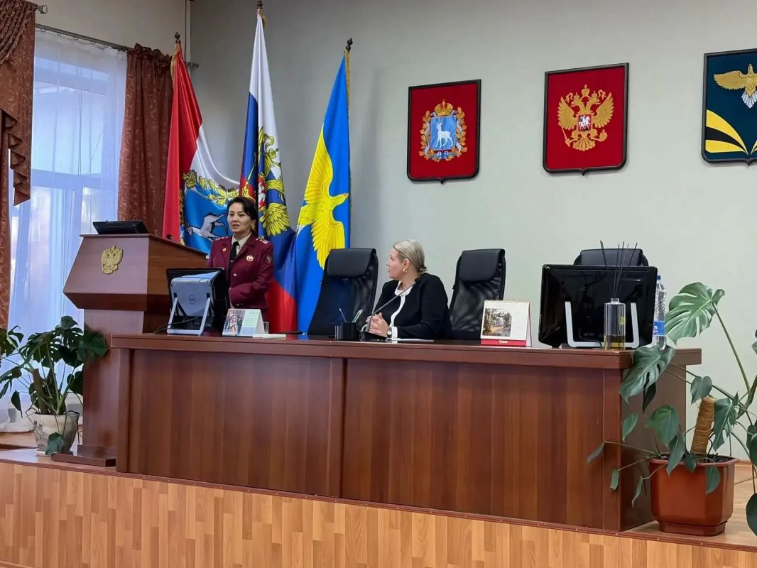 23.10.26 начальник Территориального отдела Управления Роспотребнадзора по Самарской области в г. Чапаевске Куставлетова Ж.Б. приняла участие в очередном заседании межведомственной комиссии при Администрации м.р. Безенчукский...