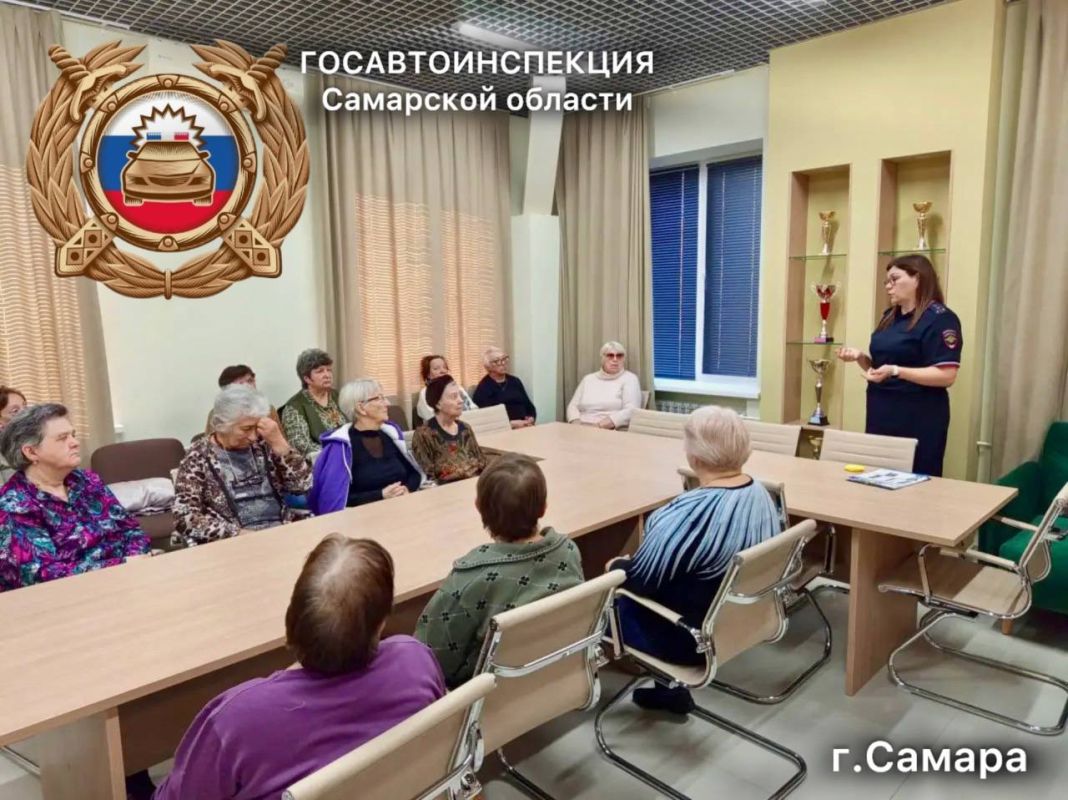 Профилактические мероприятия во Дворце ветеранов: «Школа безопасности для пенсионеров»