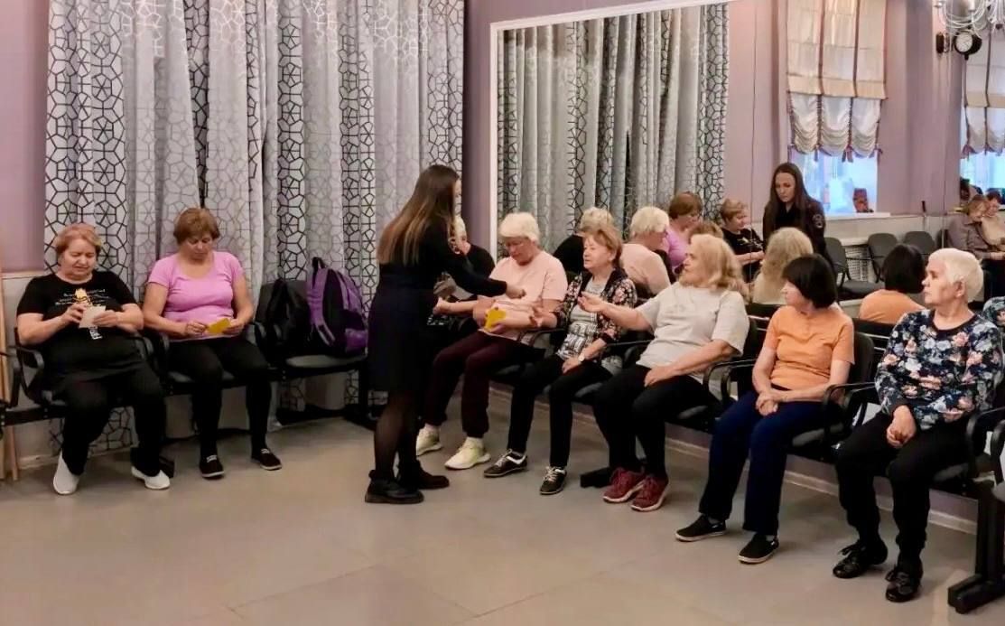 Профилактические мероприятия во Дворце ветеранов: «Школа безопасности для пенсионеров» Профилактические мероприятия во Дворце ветеранов: «Школа безопасности для пенсионеров»