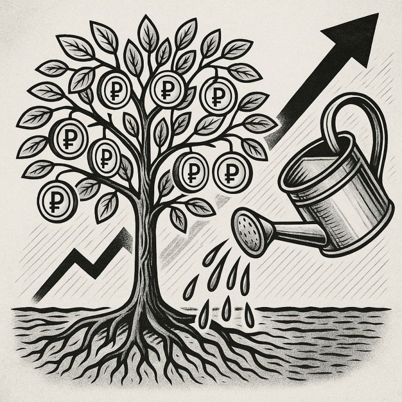 Как дивиденды могут стать вашей пенсией: стратегия на 2025 год, которая работает