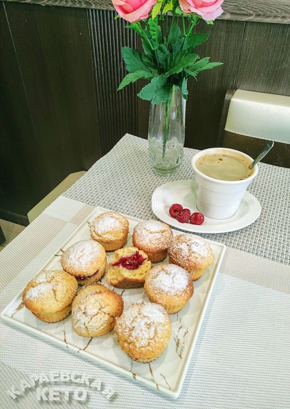 Ягодные кето маффины: лакомство без угрызений совести