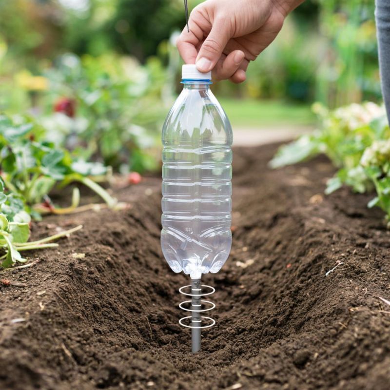 Создание отпугивателя кротов своими руками