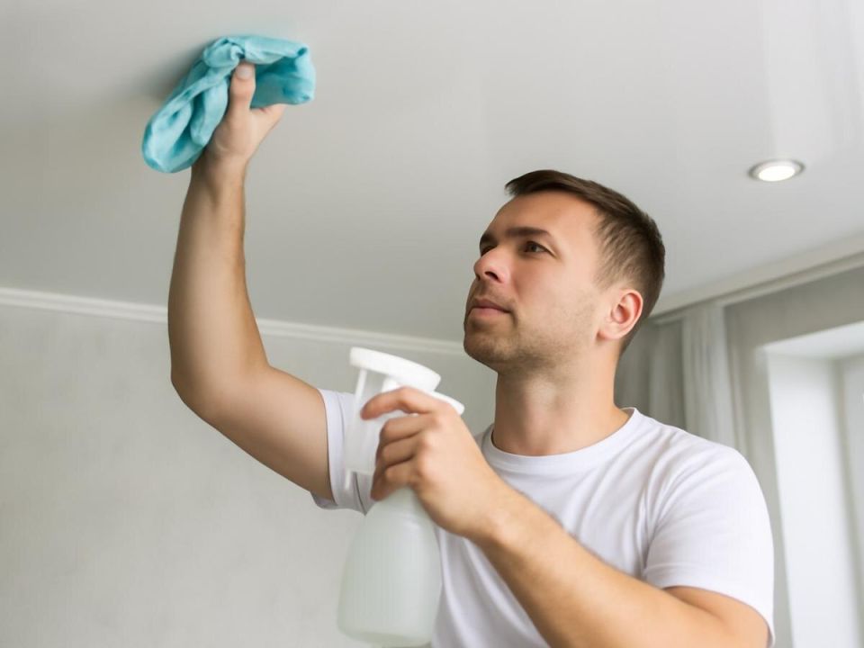 Как сохранить натяжные потолки в идеальном состоянии: советы по уходу и уборке