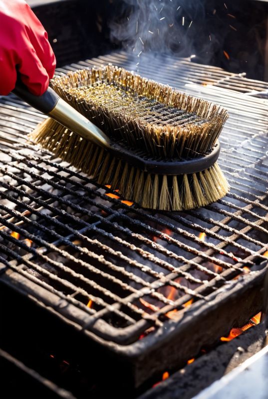 Щетка для чистки гриля: разнообразие и уход за решеткой