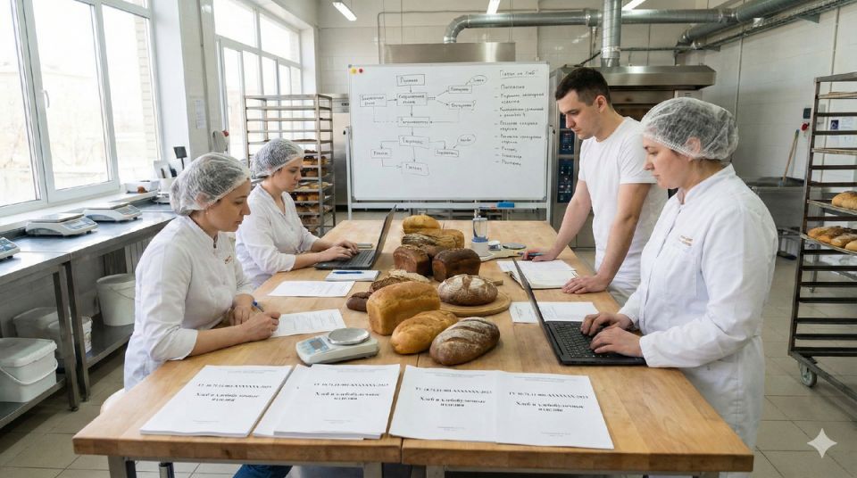Как разработать технические условия на хлеб и хлебобулочные изделия