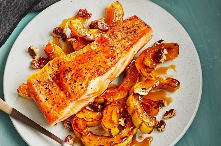 Лосось с тыквой и пшеном: спокойное объяснение сочетания вкуса и пользы