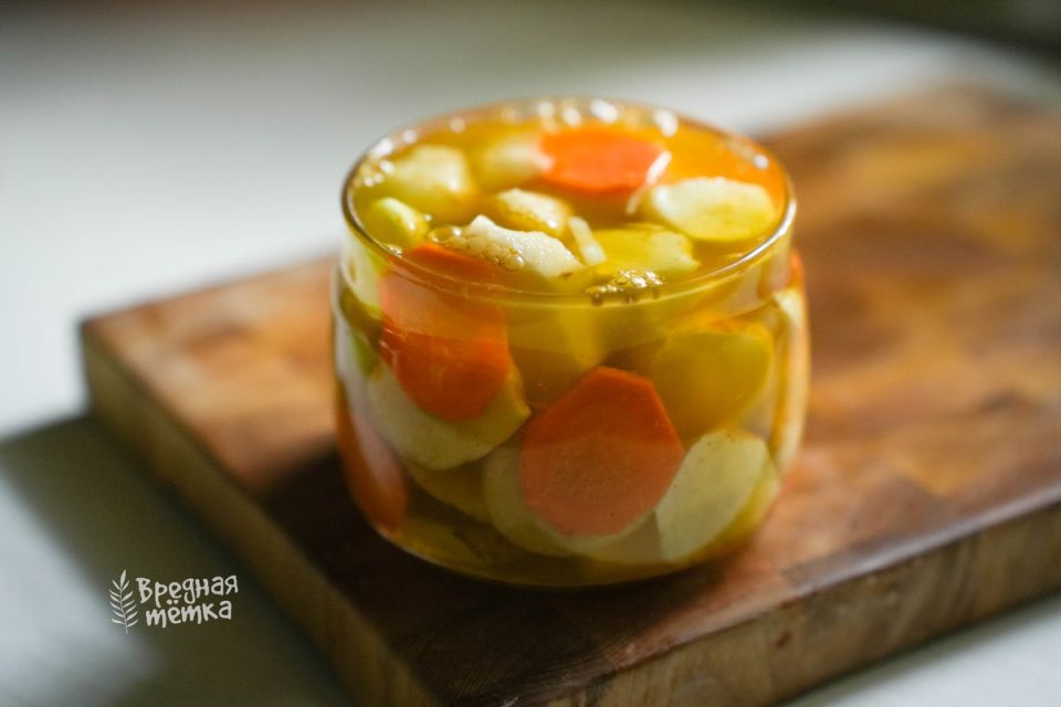 Маринованный топинамбур: уникальный способ сохранить урожай на зиму