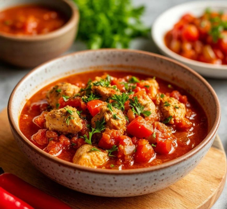 Чахохбили за 45 минут: простой секрет сочной курицы, который меня поразил