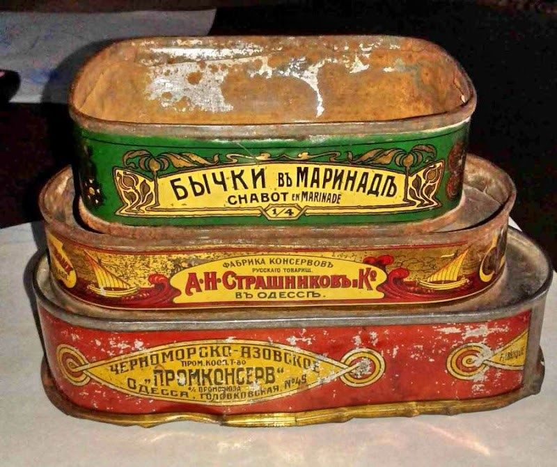 Оборотные банки: три консервных шедевра, дожившие до ста лет